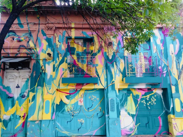 Színes ház Buenos Aires